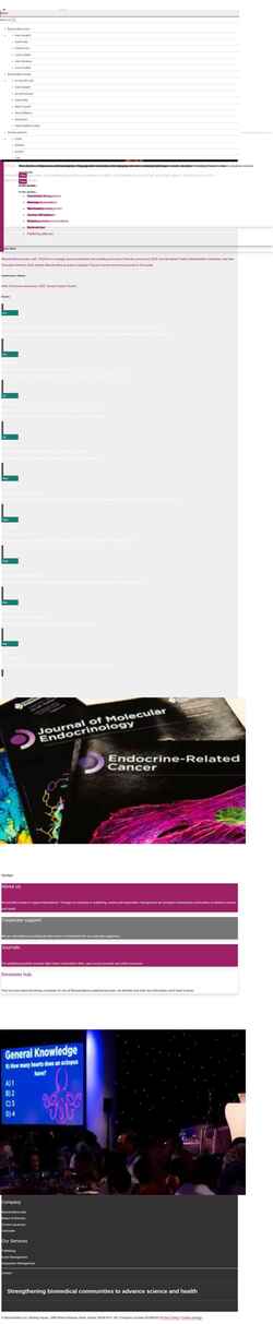 Screenshot www.bioscientifica.com