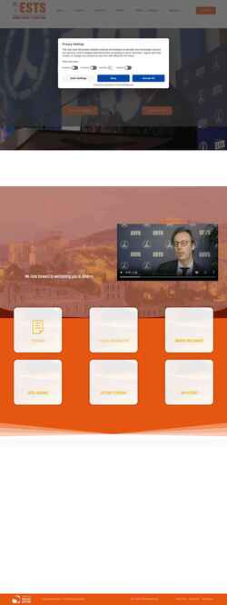 Screenshot estsmeeting.com