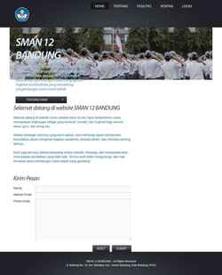 Screenshot sman12bandung.com