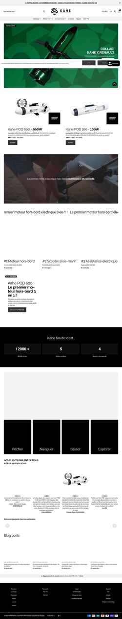Screenshot kahe-nautic.com