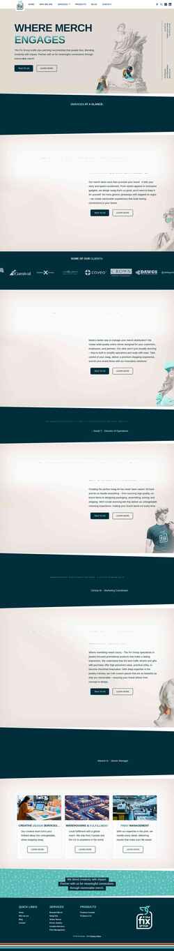Screenshot thefixgrp.com