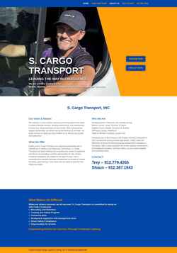 Screenshot scargotransport.com