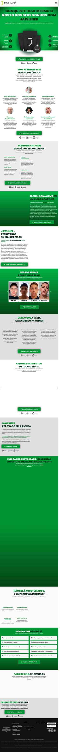 Screenshot jawliner.com.br