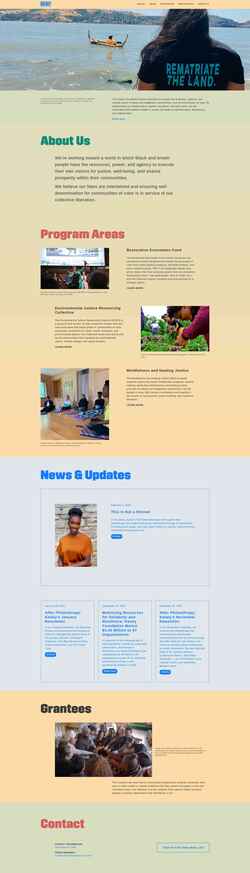 Screenshot www.katalyfoundation.org