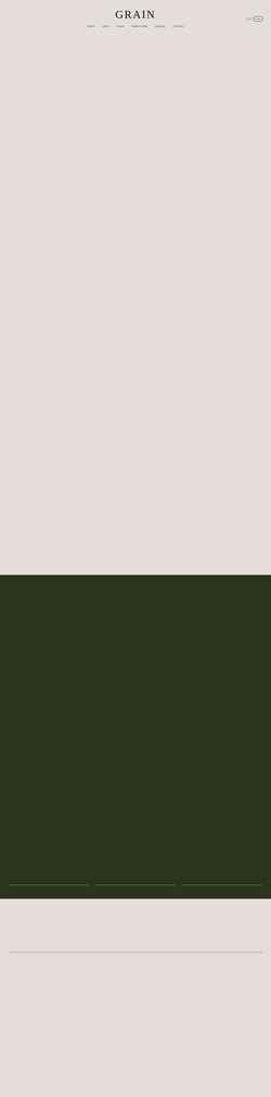 Screenshot www.graindesign.com