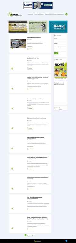 Screenshot pakkausuutiset.com