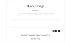 Screenshot www.dundeelodge.com