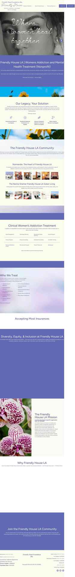 Screenshot friendlyhousela.org