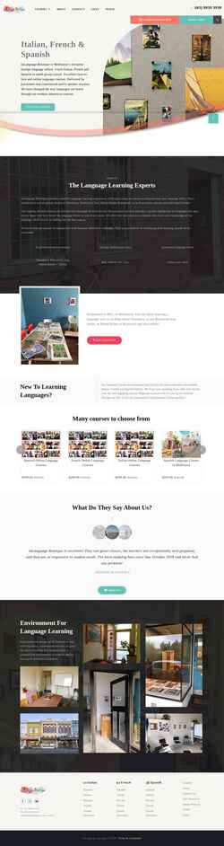 Képernyőkép inlanguageboutique.com.au