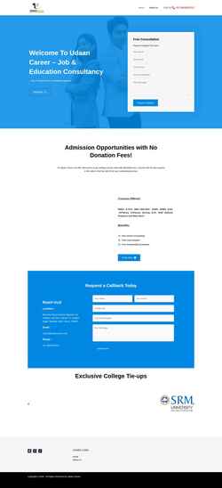 Screenshot udaancareer.com
