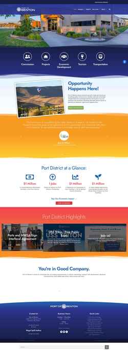 Screenshot portofbenton.com