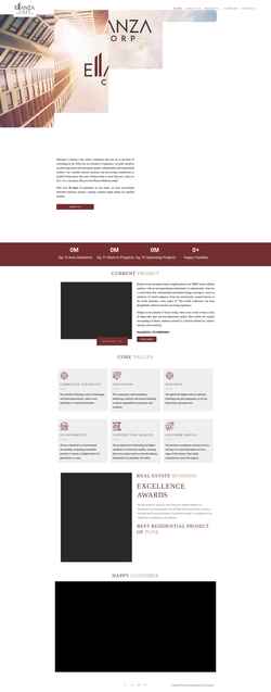Screenshot ellanzacorp.com