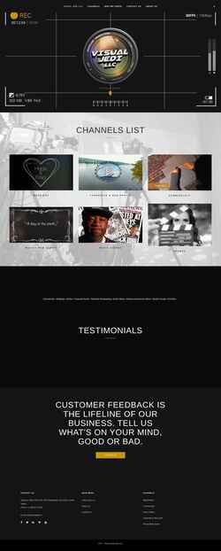 Screenshot visualjedi.tv