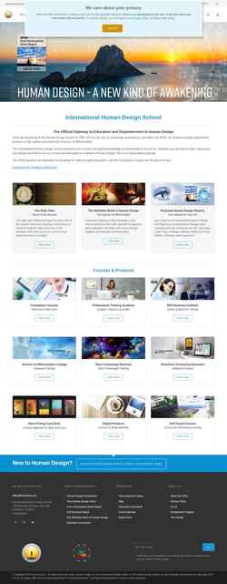 Screenshot ihdschool.com