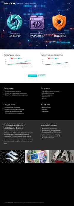 Screenshot maxelior.com