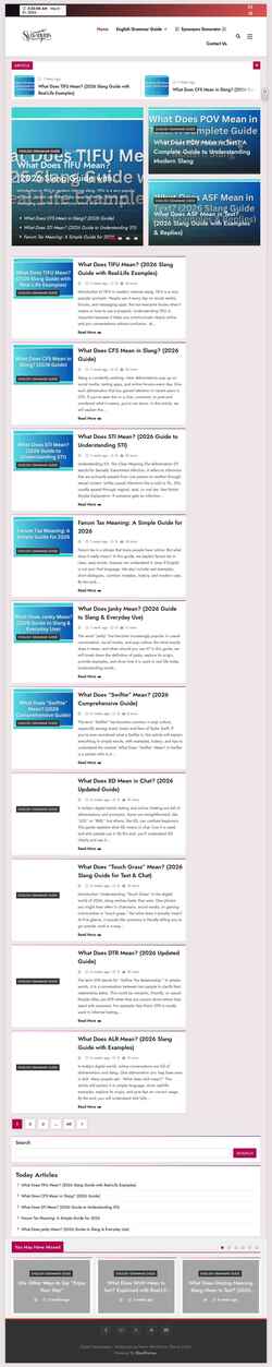 Ekraanipilt synonynms.com