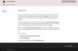 Screenshot developer.exist.io