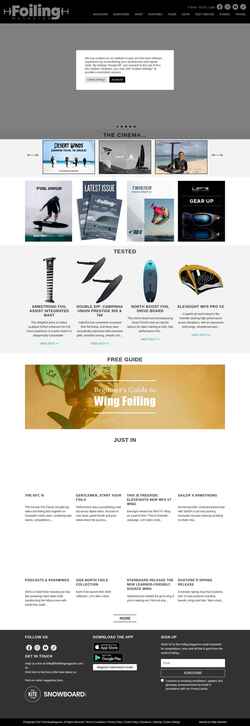 Captura de pantalla www.thefoilingmagazine.com