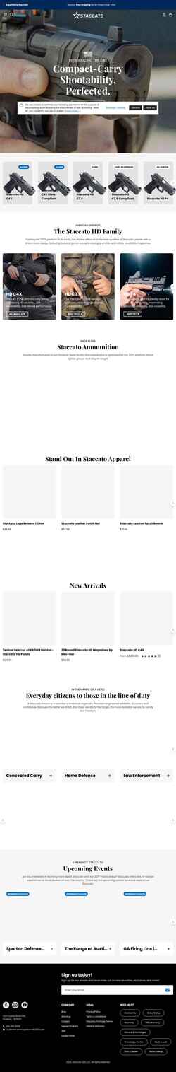 Снимак екрана staccato2011.com