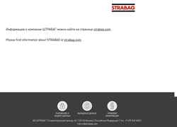 Snímek obrazovky ru.strabag.com
