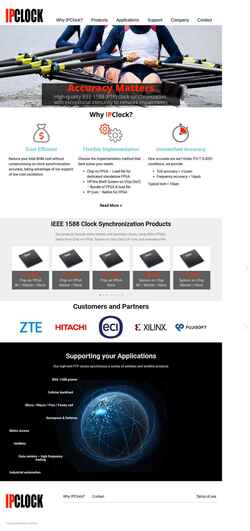 Ekraanipilt ip-clock.com