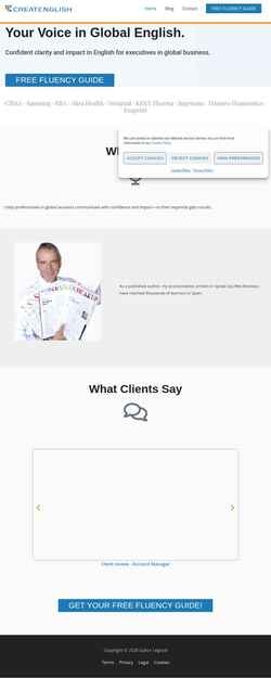 Zrzut ekranu createnglish.com