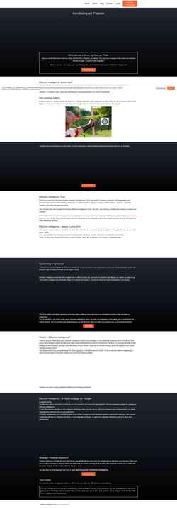 Screenshot effectiveintelligence.com