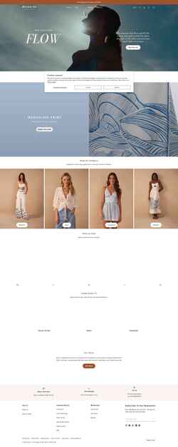 Captura de pantalla dressto.com