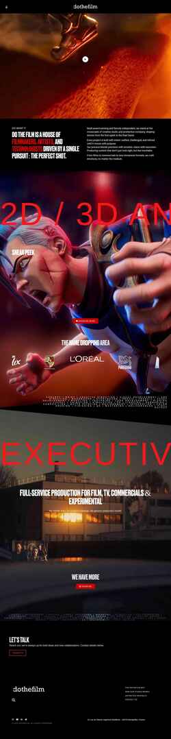 Скриншот dothefilm.fr