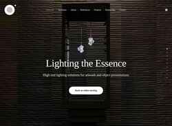 Screenshot lightingtheessence.com