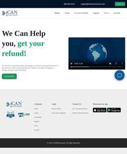 Screenshot www.ican4consumers.com