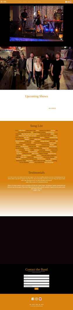 Captura de pantalla www.usandherband.com