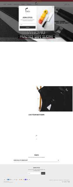 Screenshot shopstcg.com