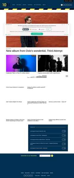 Screenshot 1051magazine.com