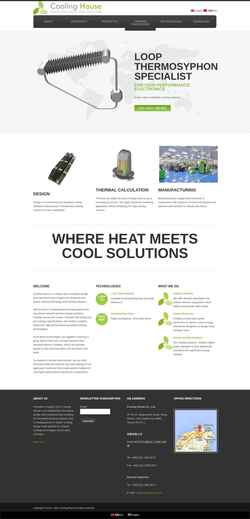 Screenshot coolinghouse.com