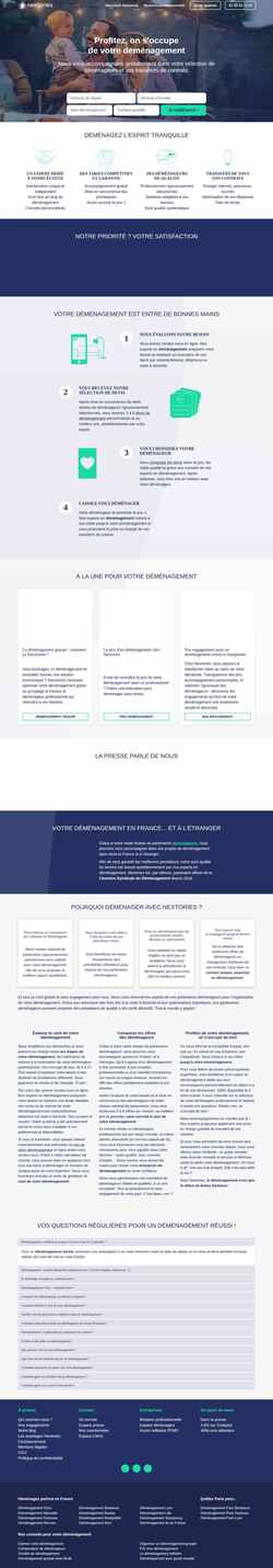 Screenshot www.nextories.com