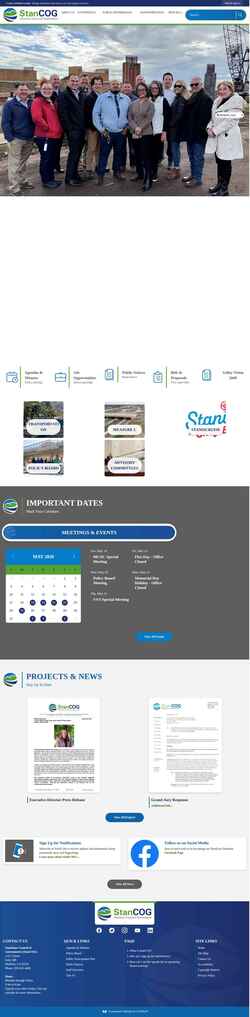 Screenshot www.stancog.org