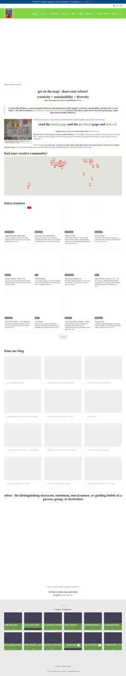 Screenshot creativeplacemakers.net