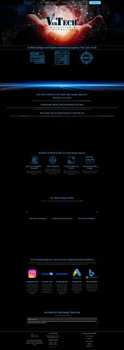 Screenshot vertechmarketing.com