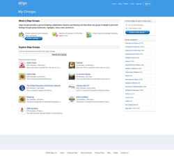 Schermafbeelding groups.diigo.com