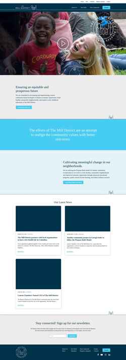 Screenshot themilldistrictinc.com