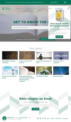 Snímek obrazovky bibletolife.com