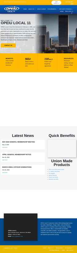 Screenshot opeiu11.org