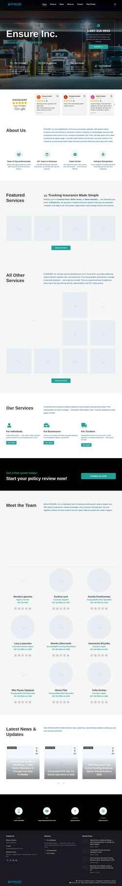 Screenshot yourensure.com