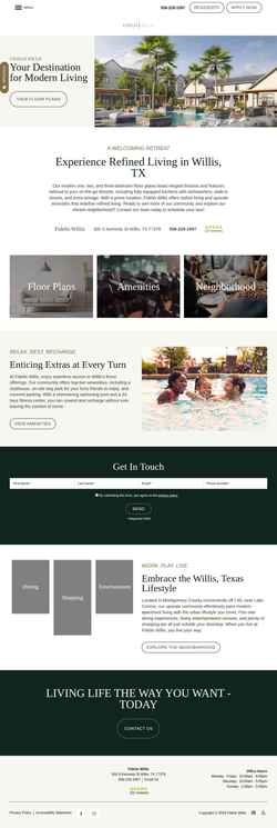 Screenshot www.fideliswillis.com