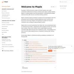 Screenshot docs.maple.finance