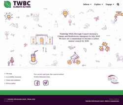 Screenshot twbcclimateaction.co.uk