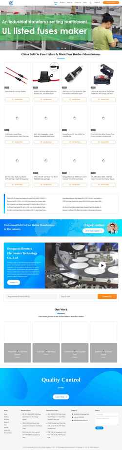 Screenshot www.fusesholder.com