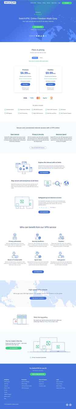 Screenshot www.switchvpn.net
