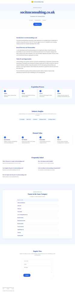 Screenshot socitmconsulting.co.uk
